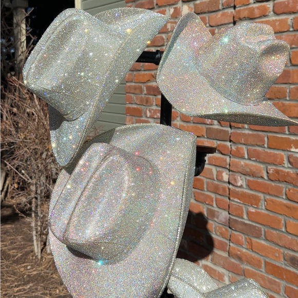 Rhinestone cowgirl hat